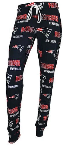 Ladies New England Patriots Blue Sweep Sleep Pants by Concepts Sports Cover