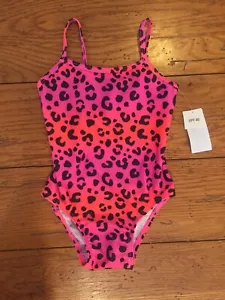 Baby Mädchen Einteiler Tiermotiv Rosa Joe Boxer Badeanzug Schwimmen Gepard Neu mit Etikett - Bild 1 von 2