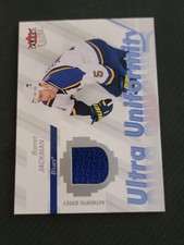 2007-08 NHL Fleer Ultra BARRET JACKMAN U-BJ Ultra Uniformity JERSEY