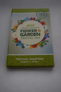 Libro guía de pasaporte de flores y jardín Epcot Walt Disney World WDW 2025 30 años - Imagen 1 de 3