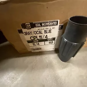 Ocal CPL11/4-G Threaded PVC Coated Conduit Coupling 1-1/4" Lot of 30 - Picture 1 of 7