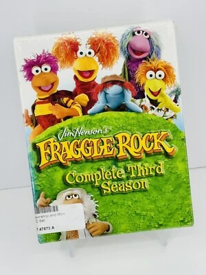 FRAGGLE ROCK Season 3 (DVD, 2007) Multi-Disc Set Jim Henson Puppet NEW - Image 1 of 3