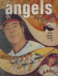 1970 California Angels Program Scorebook v Chicago White Sox Tom Murphy 3-Hitter - Bild 1 von 4