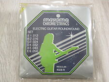 Maxima 4028 R Regular Chrome Round Wound 12-54 Electric Guitar Strings