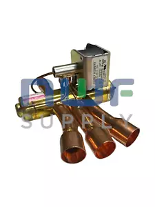 FABRICANTE DE EQUIPOS ORIGINALES 100145-07 Lennox Armstrong bomba de calor válvula de inversión con bobina - Imagen 1 de 1