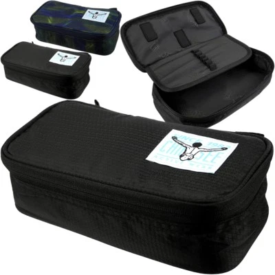 Federtasche Faulenzer Box Schlamperrolle Schlamperbox Etui Schlampermäppchen