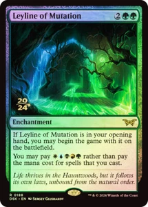 MTG FOIL Leyline of Mutation Prerelease Duskmourn House of Horror - Promoción: Fecha - Imagen 1 de 1