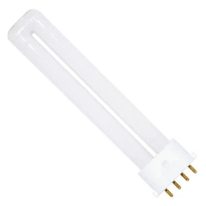 Satco S8364 CF9DS/E/827 9W 4-Pin 2G7 T4 CFL 2700k Warm White Compact Fluorescent - Picture 1 of 3