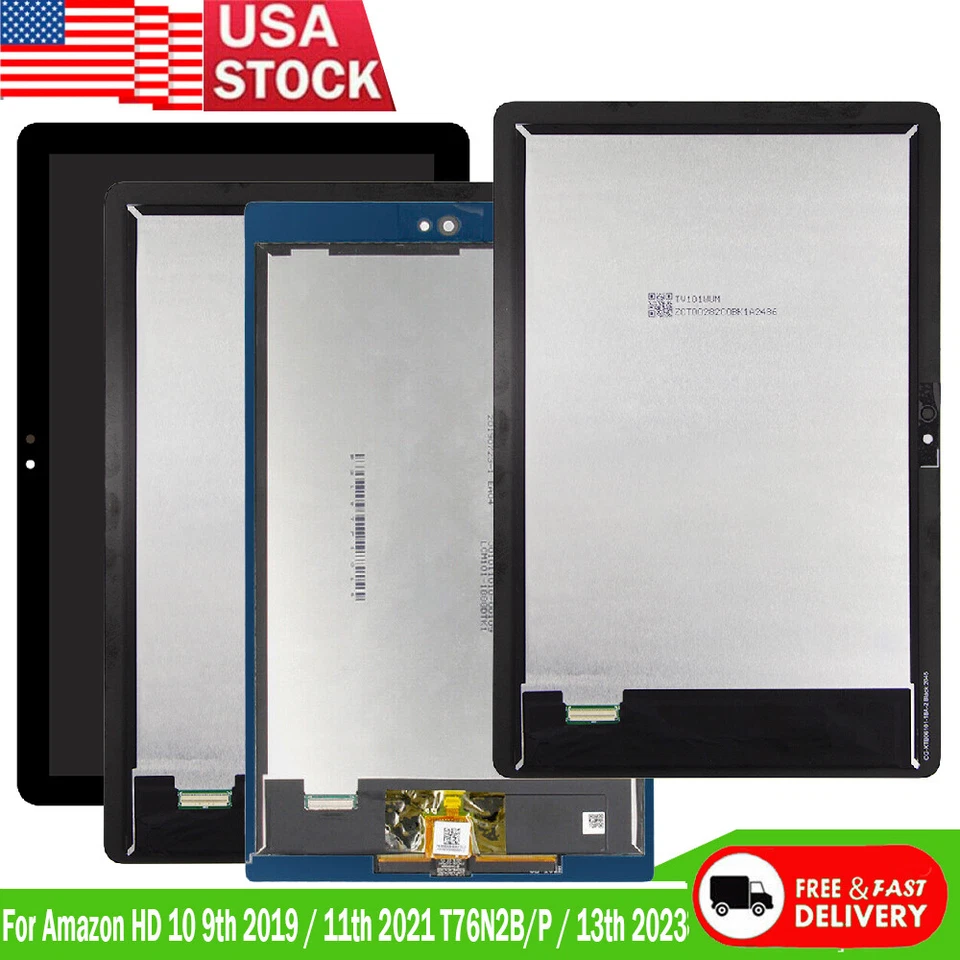 For Amazon Kindle Fire HD10 13th 2023 TG425K/M2V3R5/T76N2B LCD Screen Digitizer - Image 1 of 1
