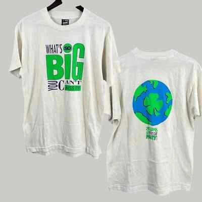 Vintage Bennigans 1993 St Patricks Day Graphic Unisex T-Shirt Large - Image 1 of 4