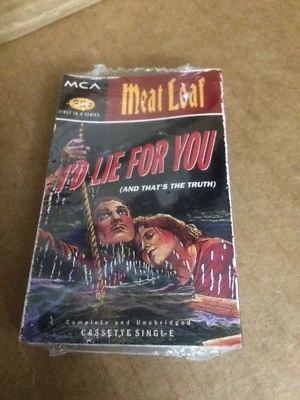 MEAT LOAF I'D LIE FOR YOU AND THAT'S THE TRUTH FCTRY SEALED CASSETTE SINGLE C24 - Image 1 of 4