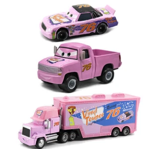 3PCS Toy Gift McQueen Model Car Kids No.76 Truck&Pickup&Car Disney Pixar Cars - Picture 1 of 15