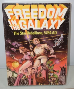 Freedom In The Galaxy Star Rebellions 5764 AD Avalon Hill Librería Juego 834 1981 - Imagen 1 de 12
