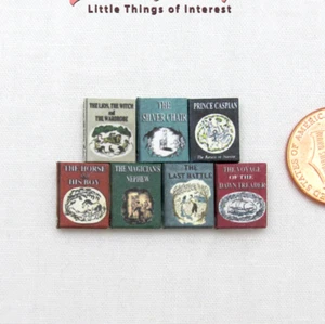 Miniaturbuch-Set THE CHRONICLES OF NARNIA im Maßstab 1:24 7-teilig - Bild 1 von 7