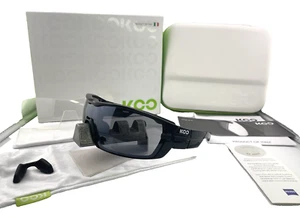 KASK KOO OPEN SIZE SMALL BLACK CYCLING SUNGLASSES ZEISS CLEAR ARRAY NEW $240 - Picture 1 of 16