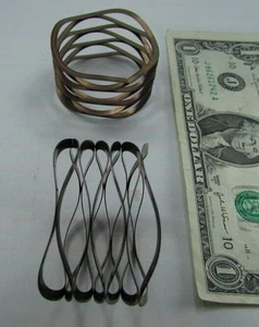  2 resortes de onda de acero templado de cresta a cresta alambre plano 2"" OD x 1-3/4"" ID x 1-1/8"" - Imagen 1 de 8