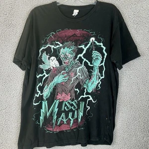 Miss May T Shirt Large Black Metal Core Metal Band Tee 2010 - Picture 1 of 5