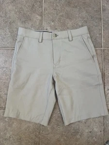 Vineyard Vines Links Pant Hemmed to Shorts 28 x 9.5 Inseam Flat Front Khaki Golf - Picture 1 of 11