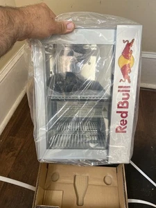 Red Bull Mini Fridge Baby Cooler 2020 RB-BC2020 Eco LED MINT! BRAND NEW IN BOX - Picture 1 of 8