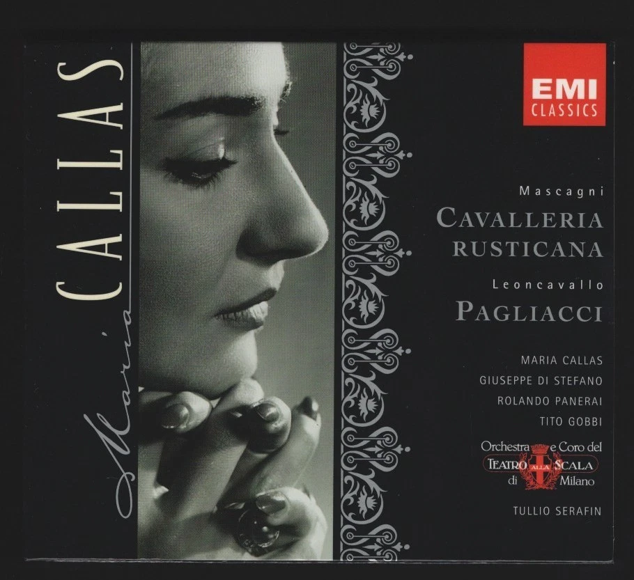 MARIA CALLAS - MASCAGNI CAVALLERIA  RUSTICANA - LEONCAVALLO PAGLIACCI - 2 CD'S - Bild 1 von 2