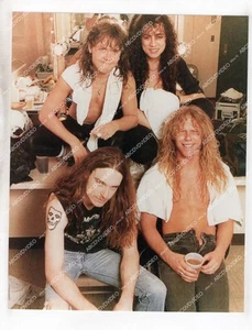 o38867 80er Jahre orig Foto Musik Heavy Metal Rockgruppe Metallica orp-38867 - Bild 1 von 2