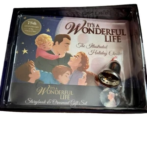 It's A Wonderful Life 75th Anniversary Storybook & Ornament Gift Set - Bild 1 von 2