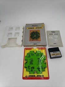 Armor Attack Vectrex Complete In Box CIB Good Shape With Overlay Manual Tray