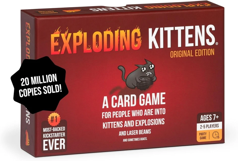 Juego de Cartas Exploding Kittens - Edición Original (La Avena) Foto 1 de 1