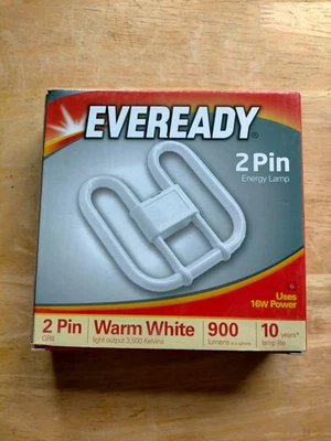 EVEREADY Energy Saving 2 Pin 16W 2D Light Lamp Bulb