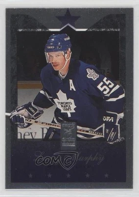 1995-96 Donruss Elite Die-Cut Uncut Larry Murphy #8 HOF - Image 1 of 2