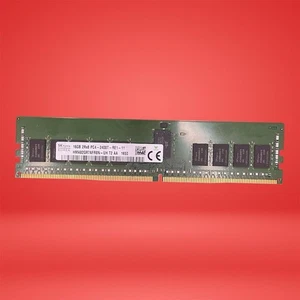SK Hynix 16GB DDR4 PC4-2400T ECC RDIMM Server Memory HMA82GR7AFR8N-UH - Picture 1 of 4