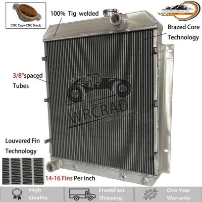 Radiador de cabeza de clavo para Buick Special 1954-1956/Roadmaster/Century/Super 5,3 L V8 Foto 1 de 4