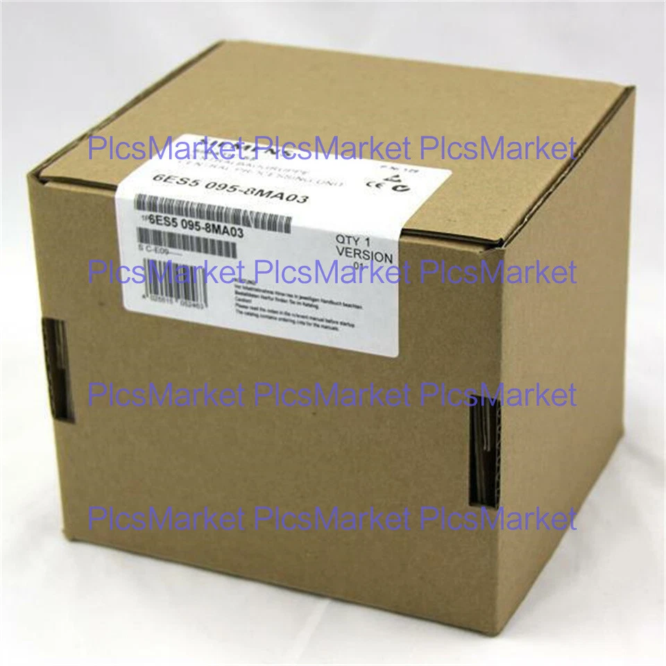 NEW Siemens Simatic S5 6ES5095-8MA03 CPU Module S5-95U PLC via DHL/UPS/FedEx - Image 1 of 1