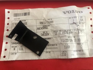 NOS Genuine Volvo #VOE 11711390 Anchorage, for Heated Air Suspension Seat - Picture 1 of 2