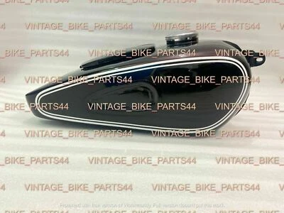 BMW R51/3 R67/2 R67/3 R68 acero lacado negro depósito de combustible Foto 1 de 4