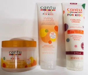 Cantu for Kids Curling Cream,styling custurd + leave in conditioner 227g. - Picture 1 of 6
