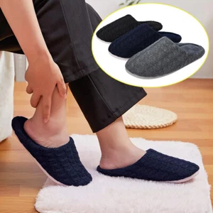 Women Winter Warm Slippers Men Couples House Non-slip Soft Shoes Home Indoor - Picture 1 of 39