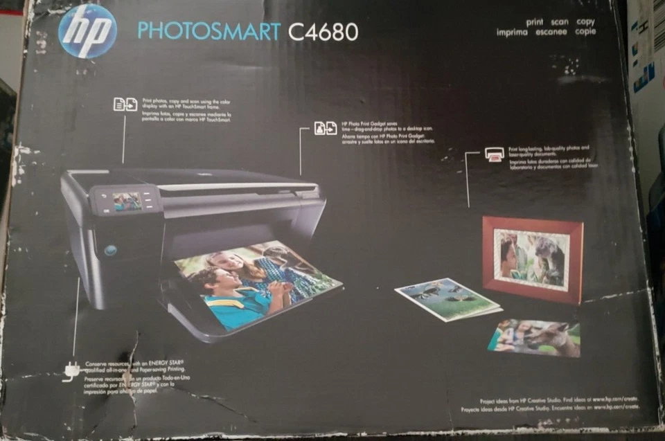HP Photosmart C4680 All-In-One Inkjet Printer - BRAND NEW - Image 1 of 1