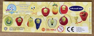 CARTINA BABY LOONEY TUNES BABY TWEETY FRUIT WEAR COLLECTION PART 2 TOMY DISNEY - Foto 1 di 1