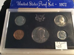 Proof Set: 1972 US Mint Proof Set               (PS70-50) - Picture 1 of 2