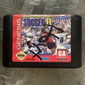 World Championship Soccer II (Sega Genesis, 1994) Cartridge Only - Picture 1 of 2