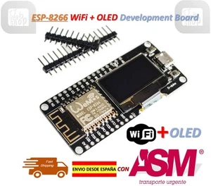 ESP8266 ESP12F OLED NodeMCU WiFi WeMOS Development Board ENVIO RAPIDO - Imagen 1 de 6