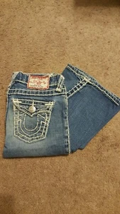 Kids True Religion Joey Super T jeans size 7~ADORABLE~ - Picture 1 of 4