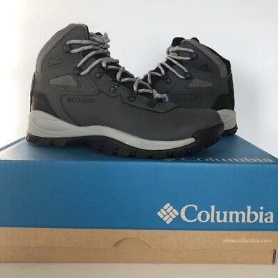 Botas de senderismo impermeables para mujer talla 8,5 Columbia Newton Ridge Plus gris cantera Foto 1 de 4