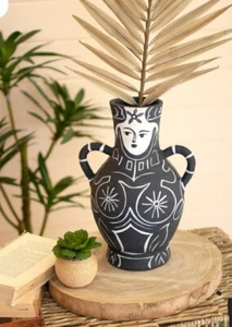 Large Handmade Pottery Vase with two handle - Picture 1 of 7