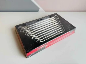 *NEW* Snap On 10-pc Flank Drive® Plus Long Combination Wrench Set SOEXLM710B - Picture 1 of 4