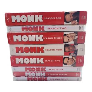 Monk! The Complete Series Seasons 1-8  DVDs
