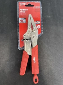 Milwaukee CANADA 9 In. Torque Lock Long Nose Locking Pliers With Durable Grip - Picture 1 of 2