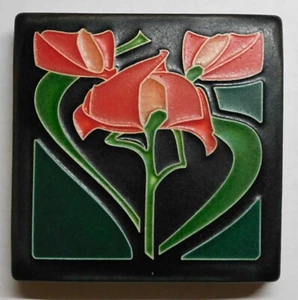 MOTAWI TILEWORKS FREESIA 4" X 4" - Picture 1 of 2