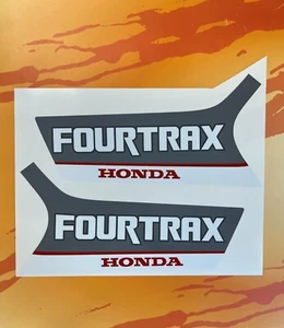 TRX 300 Tank Decal Set TRX300FW TRX300 Fourtrax Red 1988 - Picture 1 of 2
